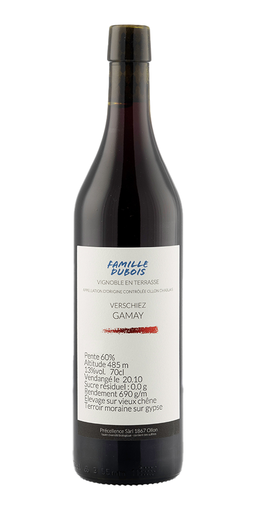 Les Vins de René Dubois - Gamay de Verschiez